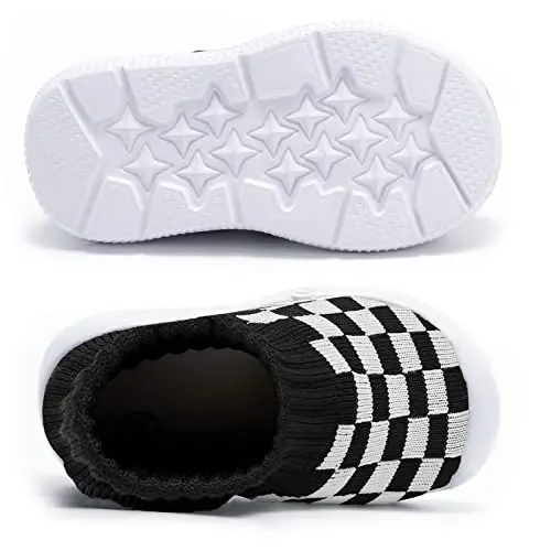 MORENDL Toddler Sock Shoes Baby Walking Shoes Infant Slippers Boys & Girls Non-Slip Sneakers - 3