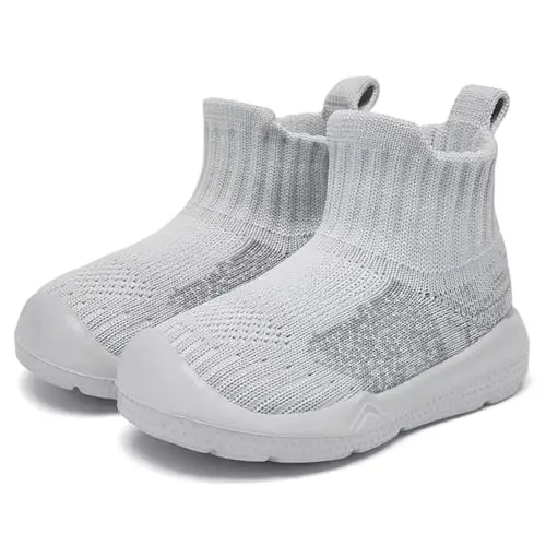 MORENDL Toddler Sock Shoes Baby Walking Shoes Infant Slippers Boys & Girls Non-Slip Sneakers - 1