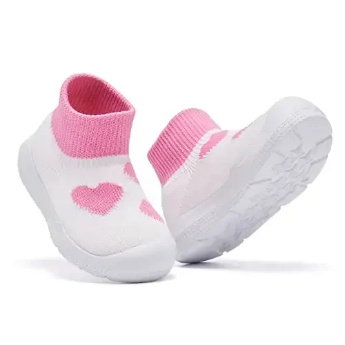 MORENDL Toddler Sock Shoes Baby Walking Shoes Infant Slippers Boys & Girls Non-Slip Sneakers - 3