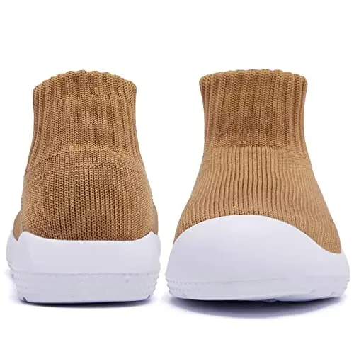 MORENDL Toddler Sock Shoes Baby Walking Shoes Infant Slippers Boys & Girls Non-Slip Sneakers - 4