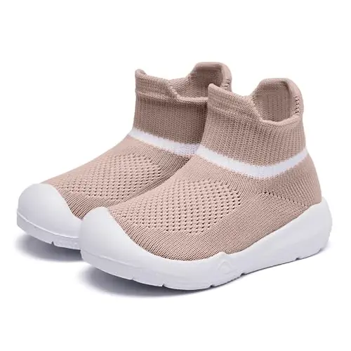 MORENDL Toddler Sock Shoes Baby Walking Shoes Infant Slippers Boys & Girls Non-Slip Sneakers 