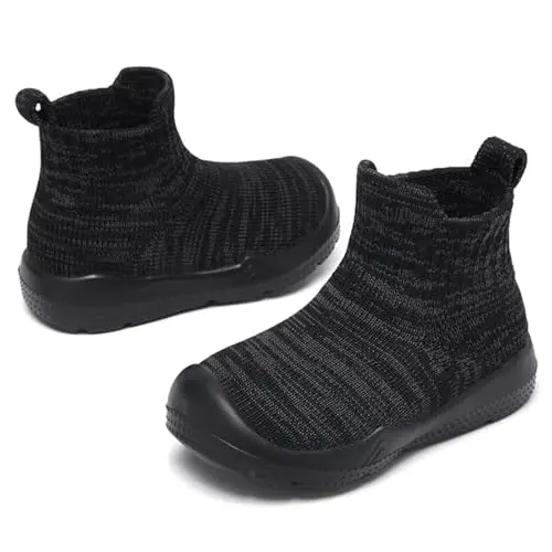 MORENDL Toddler Sock Shoes Baby Walking Shoes Infant Slippers Boys & Girls Non-Slip Sneakers - 3