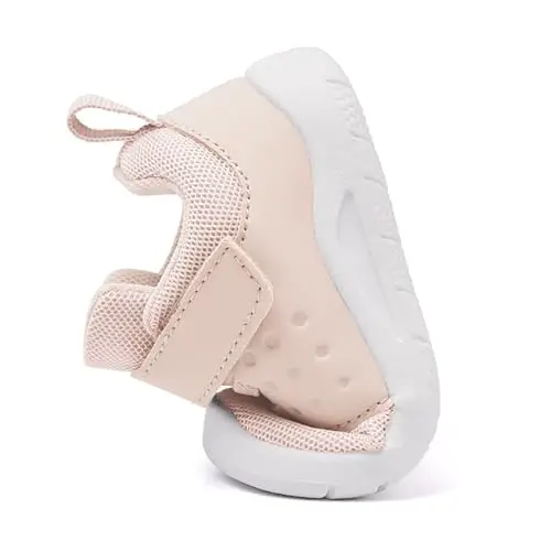 MORENDL Toddler Baby Shoes 0-4 Years Boy Girl Lightweight Breathable Non-Slip Sports Sneakers Running Walking Tennis Barefoot Shoes - 6