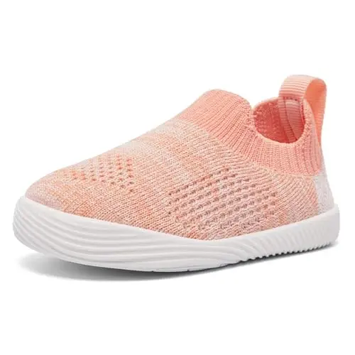 MORENDL Baby Toddler Walking Socks Non-Slip Breathable Unisex Casual Sneakers - 1
