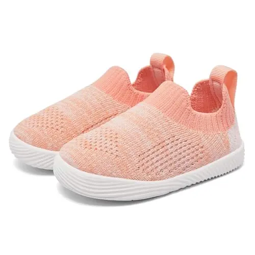 MORENDL Baby Toddler Walking Socks Non-Slip Breathable Unisex Casual Sneakers - 2