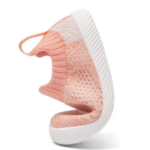 MORENDL Baby Toddler Walking Socks Non-Slip Breathable Unisex Casual Sneakers - 7