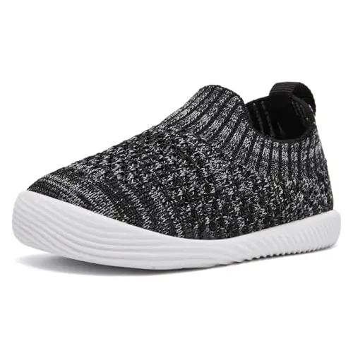 MORENDL Baby Toddler Walking Socks Non-Slip Breathable Unisex Casual Sneakers 