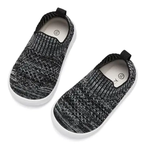 MORENDL Baby Toddler Walking Socks Non-Slip Breathable Unisex Casual Sneakers - 3