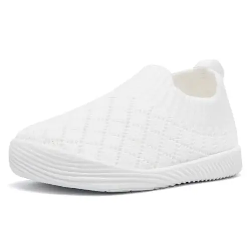 MORENDL Baby Toddler Walking Socks Non-Slip Breathable Unisex Casual Sneakers 