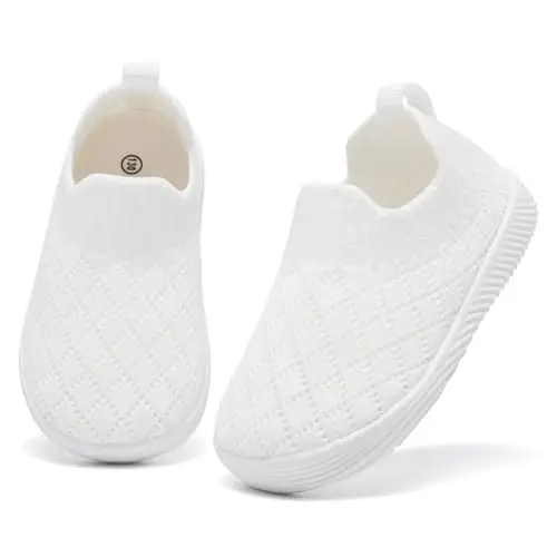 MORENDL Baby Toddler Walking Socks Non-Slip Breathable Unisex Casual Sneakers - 2