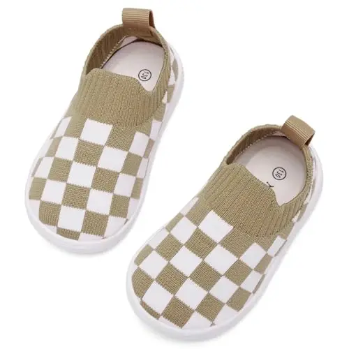 MORENDL Baby Toddler Walking Socks Non-Slip Breathable Unisex Casual Sneakers - 3