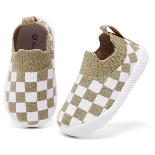 MORENDL Baby Toddler Walking Socks Non-Slip Breathable Unisex Casual Sneakers - 2