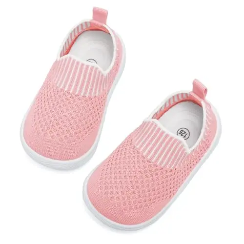 MORENDL Baby Toddler Walking Socks Non-Slip Breathable Unisex Casual Sneakers - 3