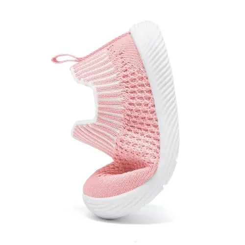 MORENDL Baby Toddler Walking Socks Non-Slip Breathable Unisex Casual Sneakers - 5