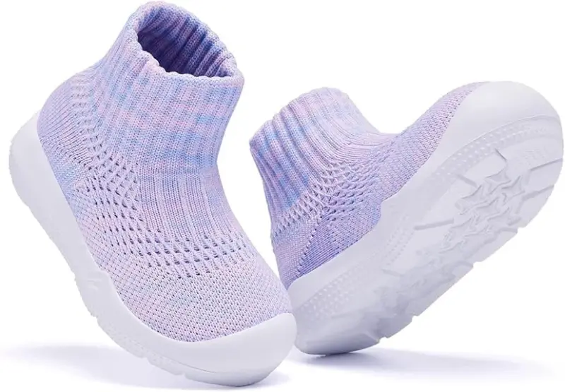 MORENDL Toddler Sock Shoes Baby Walking Shoes Infant Slippers Boys & Girls Non-Slip Sneakers - 2