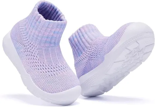 MORENDL Toddler Sock Shoes Baby Walking Shoes Infant Slippers Boys & Girls Non-Slip Sneakers - MORENDL (1)