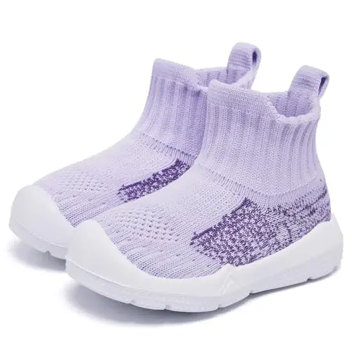MORENDL Toddler Sock Shoes Baby Walking Shoes Infant Slippers Boys & Girls Non-Slip Sneakers - 1