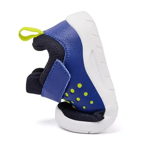 MORENDL Toddler Baby Shoes 0-4 Years Boy Girl Lightweight Breathable Non-Slip Sports Sneakers Running Walking Tennis Barefoot Shoes - 5