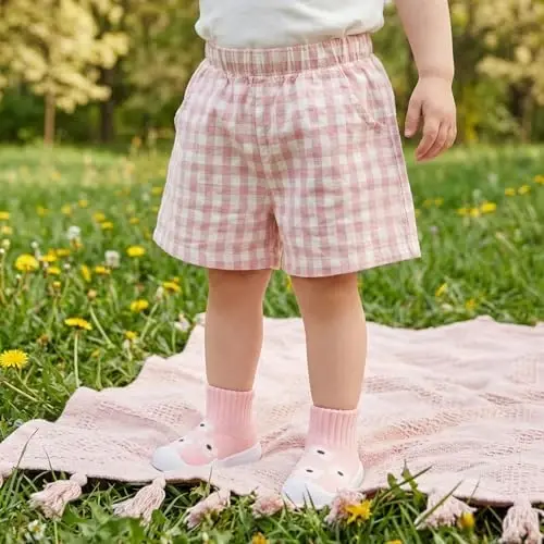MORENDL Toddler Paypoq Oyoq Kiyimlar Chaqaloq Yurish Poyafzallari Go'daklar uchun To'ppilar O'g'il bolalar va Qizlar Sirpanmaydigan Krossovkalar 