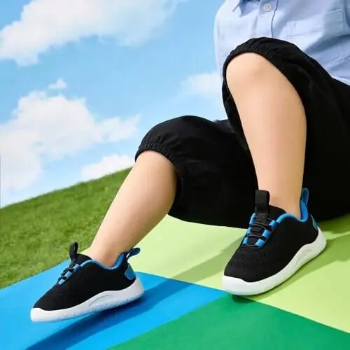 MORENDL Toddler Slip On Sneakers Baby Walking Shoes Non-Slip Breathable Unisex Pink Mesh Lace-Up Athletic Sneakers Infant Running Shoes - MORENDL (1)