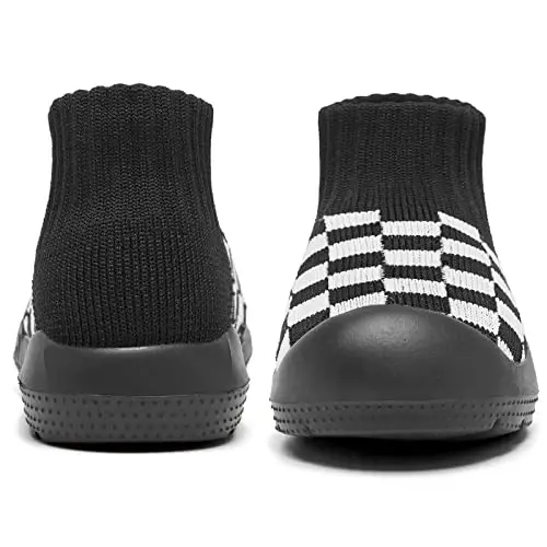 MORENDL Toddler Sock Shoes Baby Walking Shoes Infant Slippers Boys & Girls Non-Slip Sneakers - 4