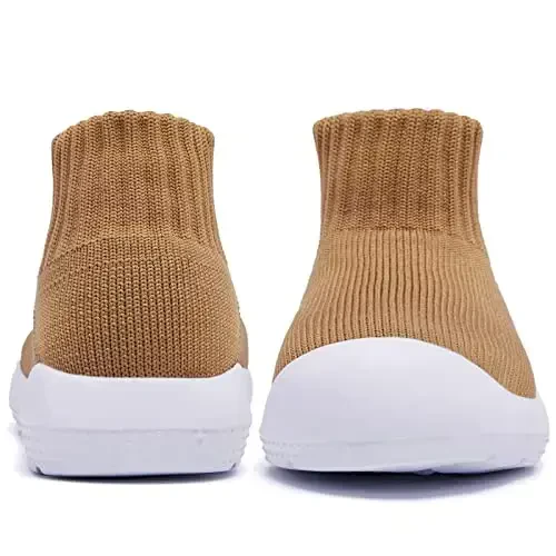 MORENDL Toddler Sock Shoes Baby Walking Shoes Infant Slippers Boys & Girls Non-Slip Sneakers - 4