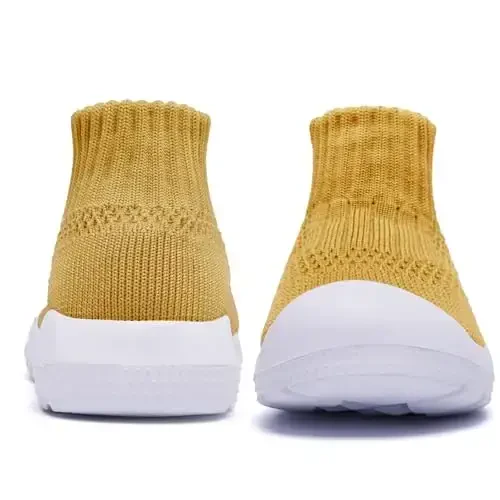 MORENDL Toddler Sock Shoes Baby Walking Shoes Infant Slippers Boys & Girls Non-Slip Sneakers - 5