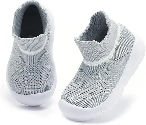 MORENDL Toddler Sock Shoes Baby Walking Shoes Infant Slippers Boys & Girls Non-Slip Sneakers - 2