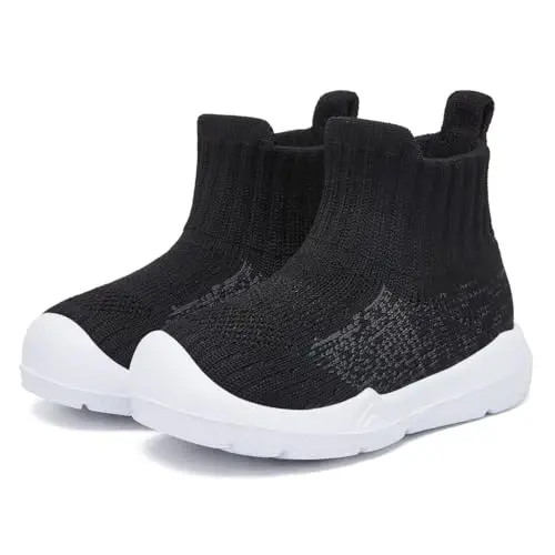 MORENDL Toddler Sock Shoes Baby Walking Shoes Infant Slippers Boys & Girls Non-Slip Sneakers - 1