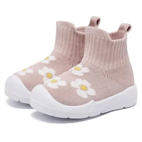 MORENDL Toddler Sock Shoes Baby Walking Shoes Infant Slippers Boys & Girls Non-Slip Sneakers - 2