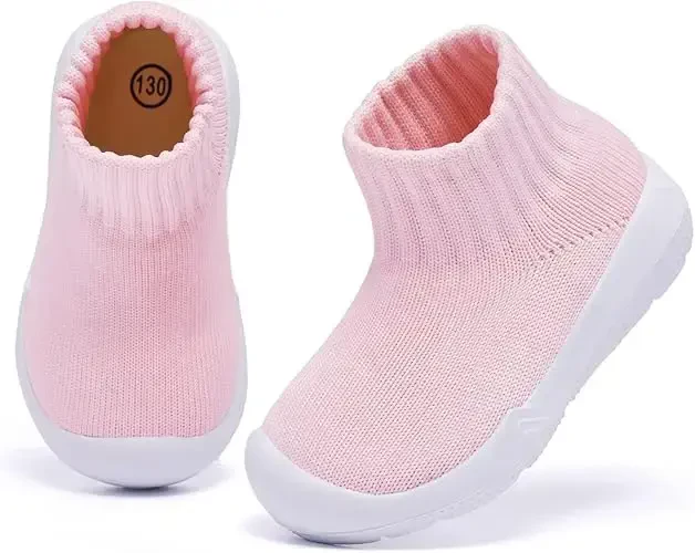 MORENDL Toddler Sock Shoes Baby Walking Shoes Infant Slippers Boys & Girls Non-Slip Sneakers - 3
