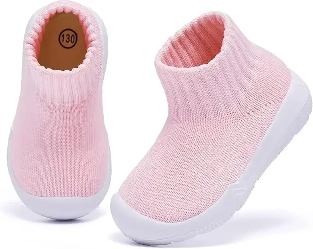 MORENDL Toddler Sock Shoes Baby Walking Shoes Infant Slippers Boys & Girls Non-Slip Sneakers - 2