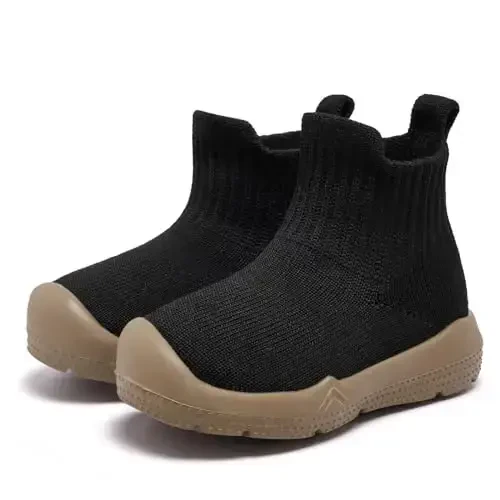 MORENDL Toddler Sock Shoes Baby Walking Shoes Infant Slippers Boys & Girls Non-Slip Sneakers - MORENDL