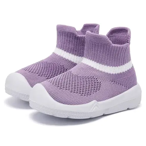 MORENDL Toddler Sock Shoes Baby Walking Shoes Infant Slippers Boys & Girls Non-Slip Sneakers - 1