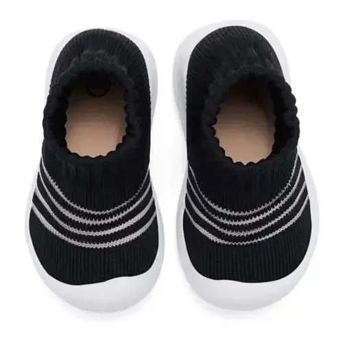 MORENDL Toddler Sock Shoes Baby Walking Shoes Infant Slippers Boys & Girls Non-Slip Sneakers - 3