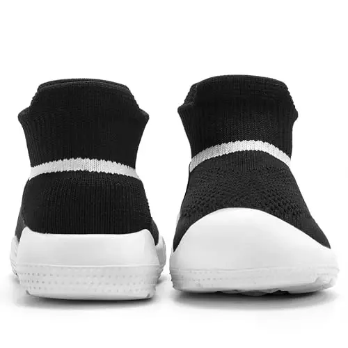 MORENDL Toddler Sock Shoes Baby Walking Shoes Infant Slippers Boys & Girls Non-Slip Sneakers - 4