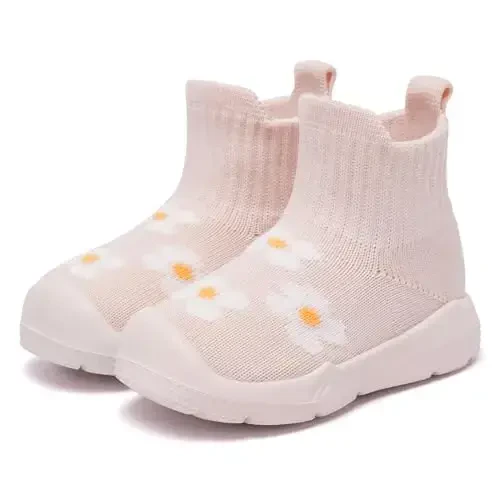 MORENDL Toddler Sock Shoes Baby Walking Shoes Infant Slippers Boys & Girls Non-Slip Sneakers 