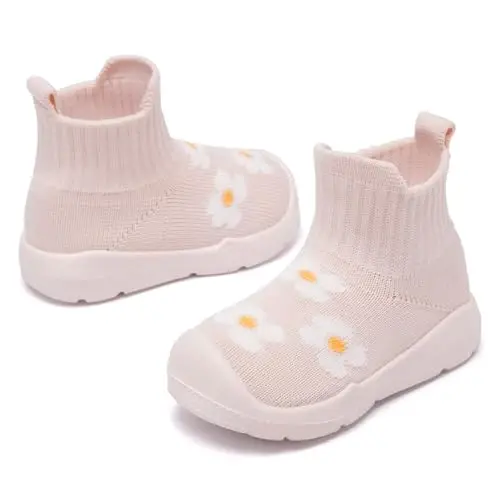 MORENDL Toddler Sock Shoes Baby Walking Shoes Infant Slippers Boys & Girls Non-Slip Sneakers - 3
