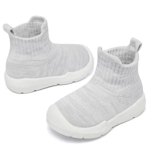 MORENDL Toddler Sock Shoes Baby Walking Shoes Infant Slippers Boys & Girls Non-Slip Sneakers - MORENDL (1)