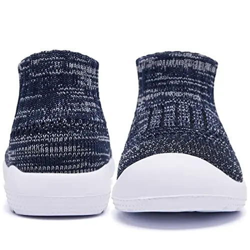 MORENDL Toddler Sock Shoes Baby Walking Shoes Infant Slippers Boys & Girls Non-Slip Sneakers - 4