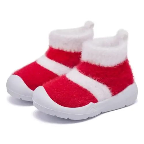 MORENDL Toddler Sock Shoes Baby Walking Shoes Infant Slippers Boys & Girls Non-Slip Sneakers - 1