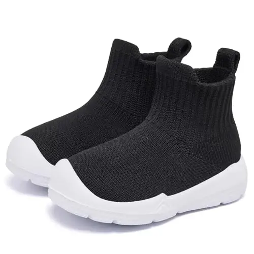 MORENDL Toddler Sock Shoes Baby Walking Shoes Infant Slippers Boys & Girls Non-Slip Sneakers 