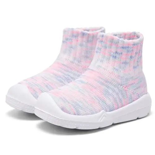 MORENDL Toddler Sock Shoes Baby Walking Shoes Infant Slippers Boys & Girls Non-Slip Sneakers - 1