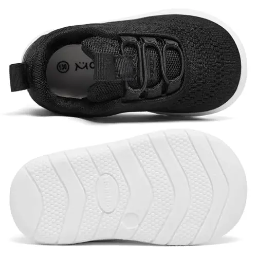 MORENDL Yırtılıb ketadigan кроссовкалар Chaqaloqlar yuradigan poyafzallari Sirpanmaydigan nafas oladigan Uniseks pushti to'rli atletika кроссовкалари Chaqaloqlar uchun yugurish poyafzallari - 4