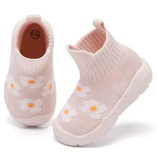 MORENDL Toddler Sock Shoes Baby Walking Shoes Infant Slippers Boys & Girls Non-Slip Sneakers - 2