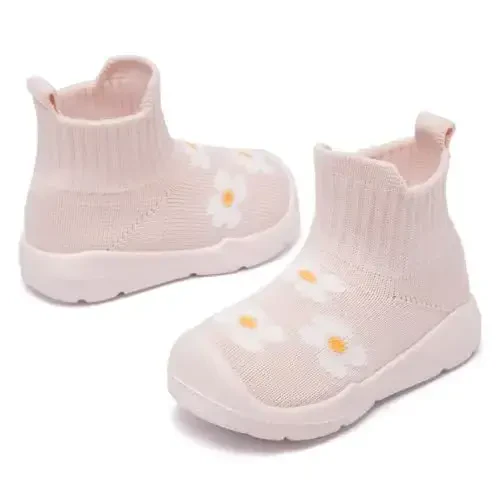 MORENDL Toddler Sock Shoes Baby Walking Shoes Infant Slippers Boys & Girls Non-Slip Sneakers - 3
