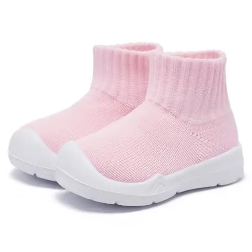 MORENDL Toddler Sock Shoes Baby Walking Shoes Infant Slippers Boys & Girls Non-Slip Sneakers 