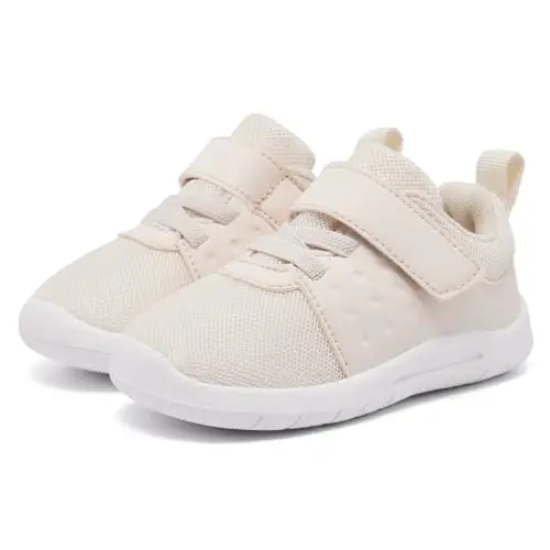 MORENDL Toddler Baby Shoes 0-4 Years Boy Girl Lightweight Breathable Non-Slip Sports Sneakers Running Walking Tennis Barefoot Shoes - 2