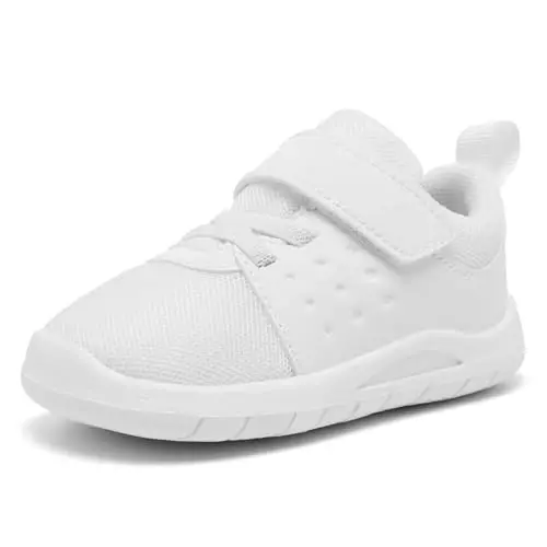 MORENDL Toddler Baby Shoes 0-4 Years Boy Girl Lightweight Breathable Non-Slip Sports Sneakers Running Walking Tennis Barefoot Shoes - MORENDL (1)