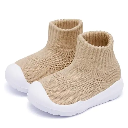 MORENDL Toddler Sock Shoes Baby Walking Shoes Infant Slippers Boys & Girls Non-Slip Sneakers 